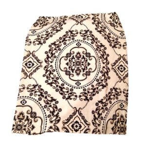 White House Black Market skirt cotton print size womans 0